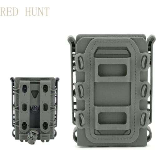 4 Colors High Quality 5.56mm 7.62mm Fast Mag Pouch Tactical Magazine Pouch Cases Molle Waist Belt Fast Attach Carrier Holster
