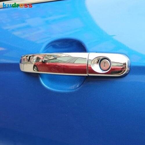 For Ford Focus 2 2012 2013 2014 2015 Sedan & Hatchback ABS Chrome Outer Side Door Handle Cover Cap Catch Trims Auto Styling 8pcs