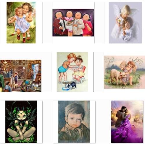 Diamond painting full drill, landscape, diy ,5d, children,diamond embroidery animal, diamond mosaic painting NEW
