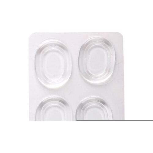 4pcs/set Snare Drum Mute Pad Drum Damper Gel Pads Snare Tom Drum Muffler Mute Transparent Percussion Instrument Accessories