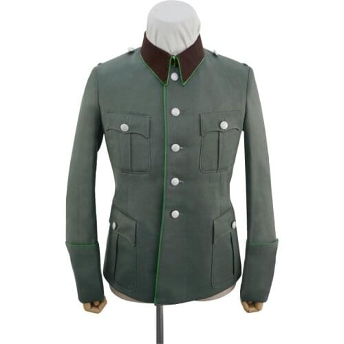 GUDK-005 WWII German police officer Gabardine modified waffenrock tunic
