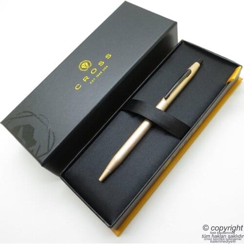 Cross Classic Century Patterned PVD Plating Rose Gold Ballpoint Pen AT0082-123 | Cross Pen | İsme Special Pen