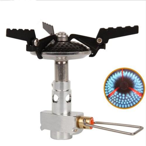 2300W Mini Camping Stove Gas Stoves Outdoor Cooker Outdoor Stove Gas Stove Miniature Portable Picnic Stove Outdoor Cooking Equip