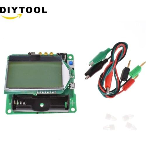 3.7V version of inductor-capacitor ESR meter DIY MG328 multifunction tester resistance Meter battery tester