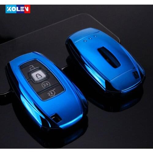 Soft TPU Car Remote Key Full Cover Case For Lincoln MKC MKZ MKX 2017 2018 2019 Navigator Nautilus Key Fob Accessories Holder Fob