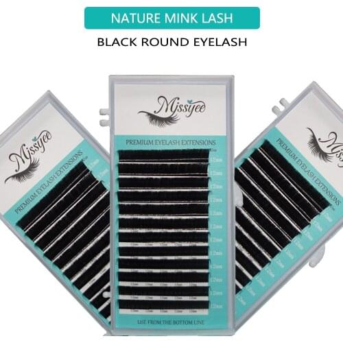 0.20 C 8-15mm Mix Tray Mink Eyelash Extension Individual Eyelash Matte Back Russian Volume Private Label Lashes Make Up Tools