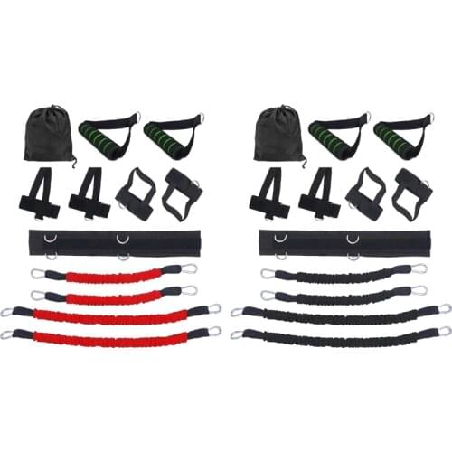 Sports Fitness Resistance Bands Stretching Strap for Boxing Muay Thai Training 448D