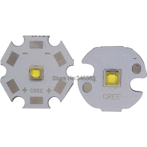 10PCS 3W 5W 3030 Rebel Display LXML-PWD9 Cool White 7500K- 8000K High Power LED Lighting Emitter Diode on 16mm / 20mm PCB