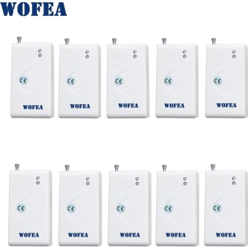 Wofea wireless vibration sensor shock detector 10pcs /lot free shipping
