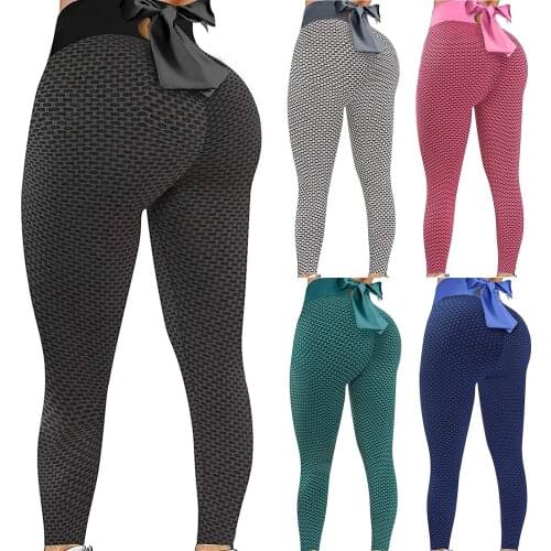 Women Leggings High Waist Dot Fitness Leggins Mujer High Stretch Sportswear Ladies Polyester Casual Seamless Pants