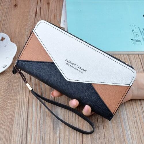 New Women Hand Wallet Lady Long Zipper Tassel Korean Hit Colorcoin Purse High Capacity Portable Phone Bag