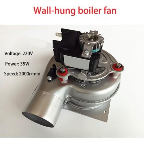 1pc fan motor for wall-hung stove heating stove pellet blue charcoal smoke exhauster fireplace motor replacement part 220V35W