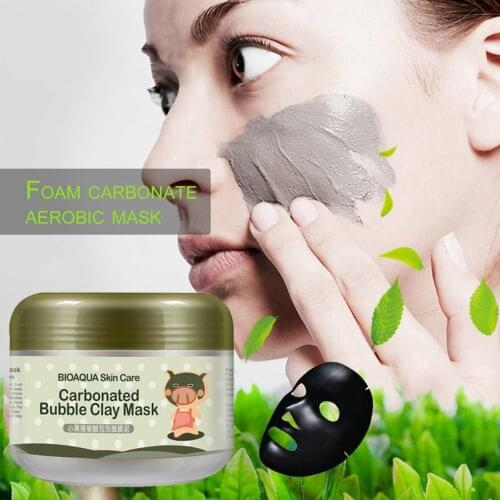 100ml Purifying Face Mask Deep Cleaning Facial Care Skin Treatment Moisturizing Skin Shrink Pores Bubble Clay Mask