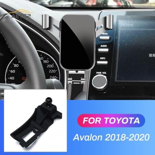 Car Mobile Phone Holder For Toyota Avalon 50 xx50 2018 2019 2020 Air Vent Mobile Phone Stand 360 Degree GPS Mount Cradle Clip