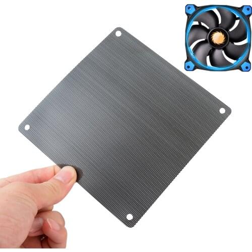 5PCS 80mm 90mm 120mm 140mm Computer PC Case Cooling Fan Dust Filter Mesh Net Cover Computer Guard PVC Cooling Fan Antidust Net