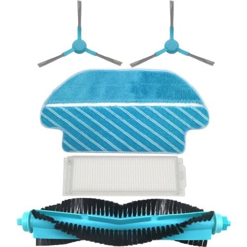 For Cecotec Conga 3290 3490 3690 Vacuum Cleaner Spare Parts HEPA Filter Roller Brush Mop Pads Cloth Side brush Proscenic M7
