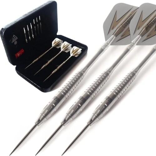 CUESOUL Fighting-Soul 19g 95% Tungsten Conversation Steel Tip Darts With Luxury Cue Case