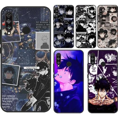 Jujutsu Kaisen Fushiguro Megumi Case For Huawei P30 Lite Mate 20 10 P20 P30 Pro Soft Cover For Huawei P Smart 2019 2021