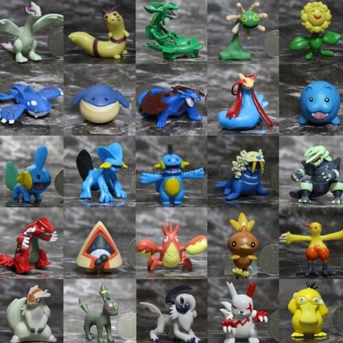 Pokemon Lugia Doll Elf Kyogre Groudon Action Figure Corphish Rayquaza Furret Model Toy for Kids Collection