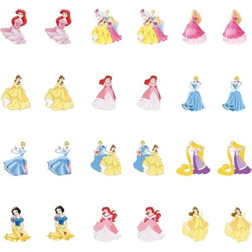 Disney Snow White Earrings Fashion Fashion Acrylic Earrings Hip Hop Girl Lady Cute Sweet Resin Earrings For Friends
