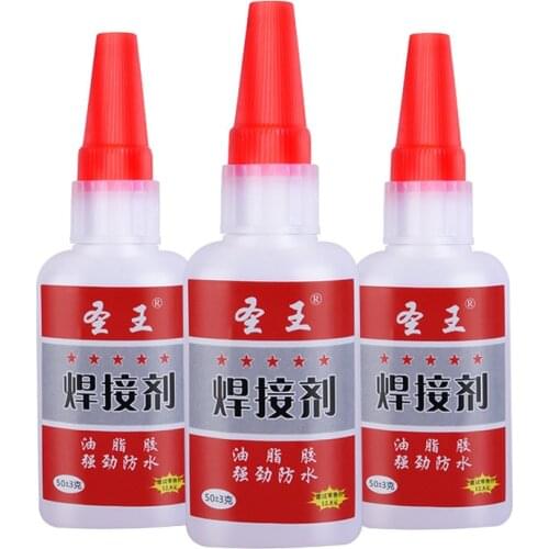 50G Strong welding flux can stick metal plastic wood glass ceramic transparent environmental protection multifunctional glue
