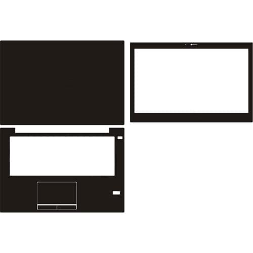 Laptop Sticker Skin Decal Carbon fiber Cover Protector for ASUS B400A 14"