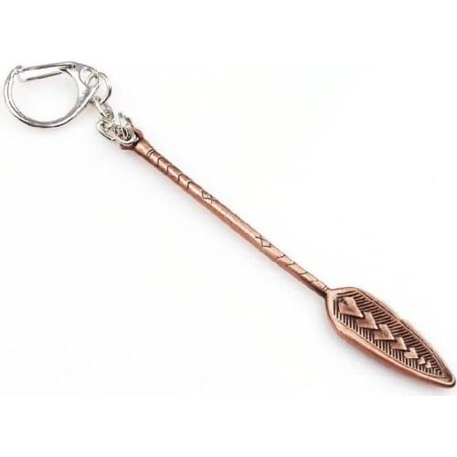 New Moana Paddle Keychain Keyring Movie Ocean Wonderland Baby Maui Cartoon Paddle Weapon Chaveiro For Kids Gift Jewelry Dropship
