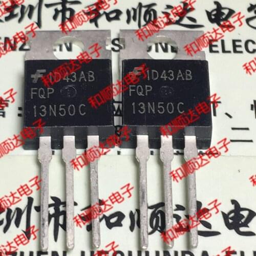 Original New 5pcs / FQP13N50C TO-220