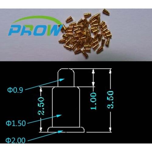 Prow pogo pin connector Mobile phone plunger spring needle battery connector 3.5 mm Free Shipping 2x3.5
