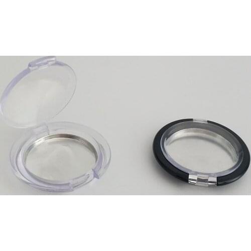 Empty eyeshadow palette case single pan eyeshadow packaging 36mm eyeshadow case 100pcs