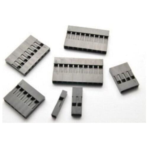 200pcs Dupont Connector Housing Female 2.54mm 1x2P