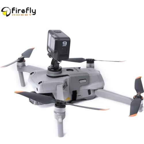 Sunnylife Sports Camera Fill Light Holder Bracket for Mavic Air 2 Drone for POCKET 2/GoPro/Insta360 ONE X2 Cameras Holders