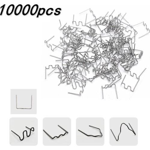 10000Pcs Plastic welding machine welding wire car bumper repair welding machine hot staples hot melt welding nails