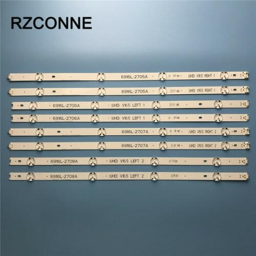 LED backlight strip For LG 6916L-2705A 49'' V16.5 ART3 2705 Rev0.0 6916L-2706A 49LJ58300W 49UH603V 49UH620V 49LW340C