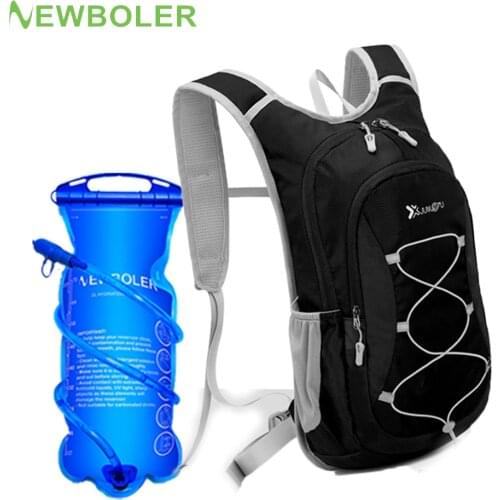 Cycling Water Bag Hydration Reflective Backpack Bicycle Riding Running Bag Water Bladder 2L Container Backpack