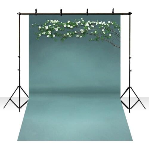 DAWNKNOW Wall Vinyl Photography Background For Blue Fashion Wall Brick Photo Shoot Backdrop For Newborn Photo Studio lv2538