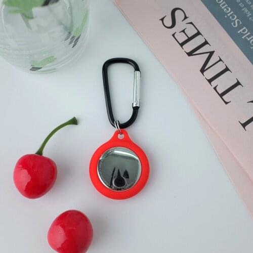 For Airtags Bluetooth-compatible Wireless Tracker Cartoon Protector Case Silicone Cute Carry Case Protective Skin Cover LX0B