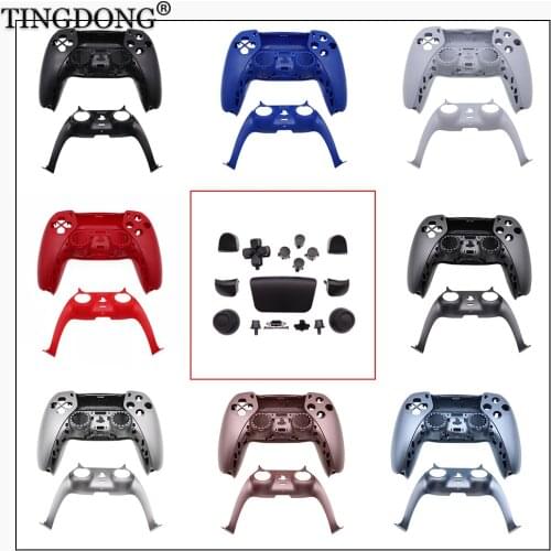 DIY Modified Hard Shell for PS5 Controller Handle Replacement Shell Gamepad for PS5 ABXY L1 L2 R1 R2 button Game Controller