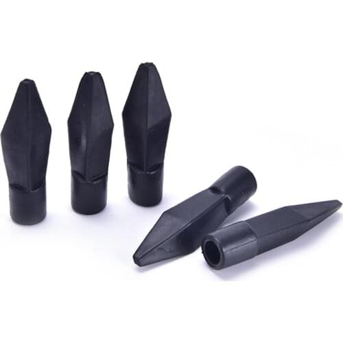10Pcs/Lot Soft Rubber Archery Arrowheads Practice Tips Target PointKids Arrows 4.7cm