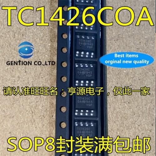 10Pcs TC1426 TC1426COA TC1426C SOP8 Electric drive external switch chip in stock 100% new and original