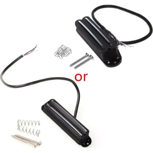 1x Dual Humbucker Rail Electric Guitar Neck Pickup for strat Hot H58D