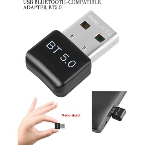 5.0 Bluetooth-compatible Adapter Receiver 5.0 Bluetooth-compatible Dongle 5.0 4.0 Adapter for PC Laptop 5.0 BT Transmitter