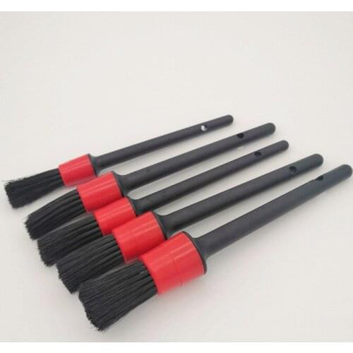 5pcs Car Detailing Brush Auto Cleaning Car Cleaning Detailing Set Dashboard Air Outlet Clean Brush Tools Car Wash Accessories