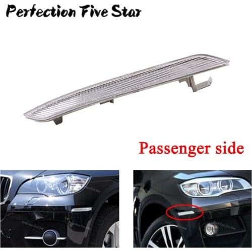 63147187088 Passenger side Clear White Side Marker Reflector Left For BMW X6 E71 E72 2007 2008 2009 2010 2011 2012 2013 2014