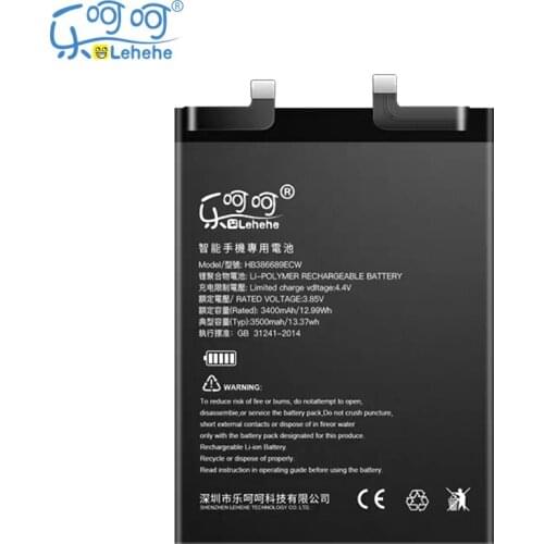 LEHEHE Battery for Huawei Honor Magic 2 HB386689ECW 3500mAh High Quality Smartphone Replacement Batteries with Tools Gifts