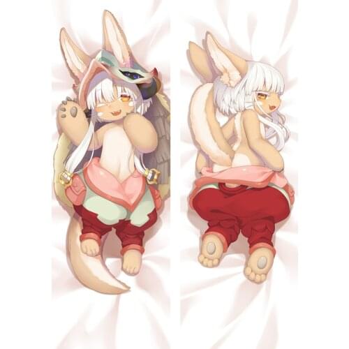 Anime Dakimakura Made in Abyss Nanachi Hugging Body Pillow Case Otaku Pillow Cover Home Bedding