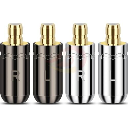 Audio Jack For Acoustune 1655 1695Ti Earphone Pins Gold Plated Headphone Plug Metal Adapter Minijack Soldering Wire Connector