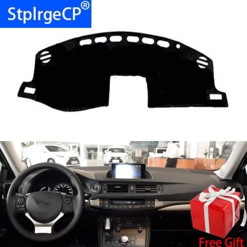 For lexus CT200H 2011 2012 2013 2014-2017 Car Styling Dash Mat Dashmat Dashboard Sticker Cover Sun Shade Dash Board Cover Carpet