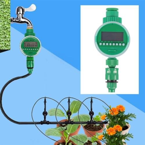 Electronic Garden Watering Timer Lcd Display Garden Automatic Irrigation Controller Intelligence Watering Control Device