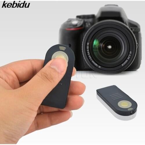 Kebidu 1pcs ML-L3 Infrared Wireless Remote Control Shutter Release For Nikon D7100 D70s D60 D80 D90 D5200 D50 D5100 Controller